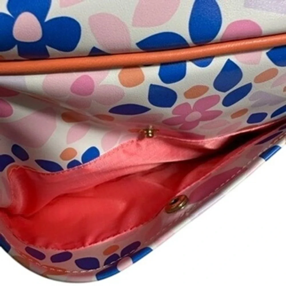 Bewaltz Cosmetic Bag Floral Print Makeup Organizer Travel‎ Toiletry Pouch